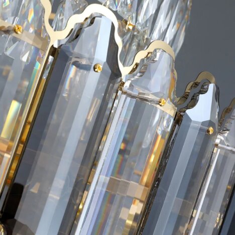 Candelabru Sublime Opal 1500x2500, 56 surse de iluminare