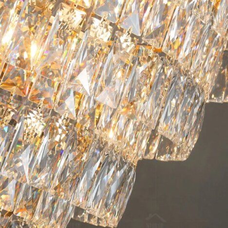 Candelabru Sublime Opal 1500x2500, 56 surse de iluminare